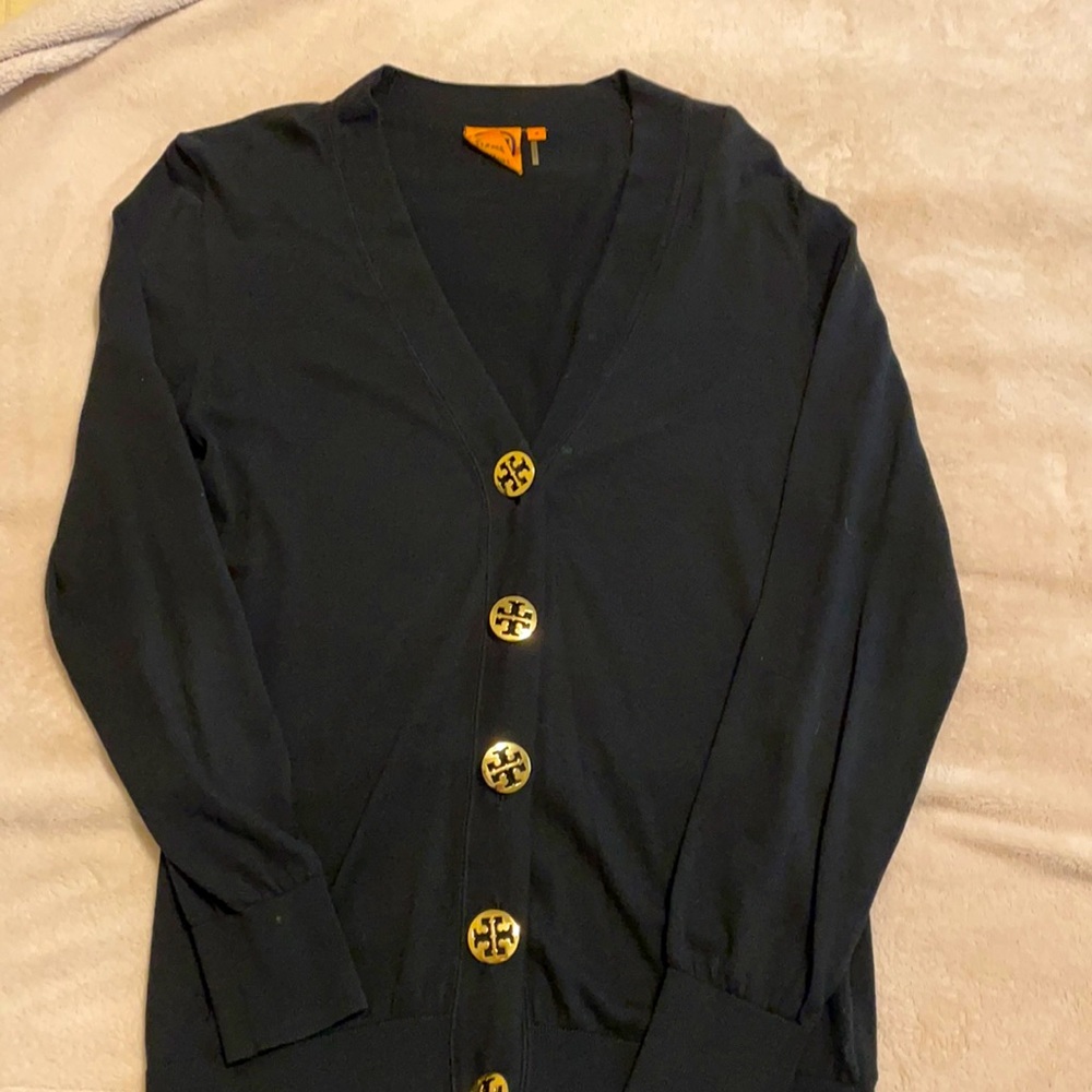 Tory Burch Size M Cotton Cardigan